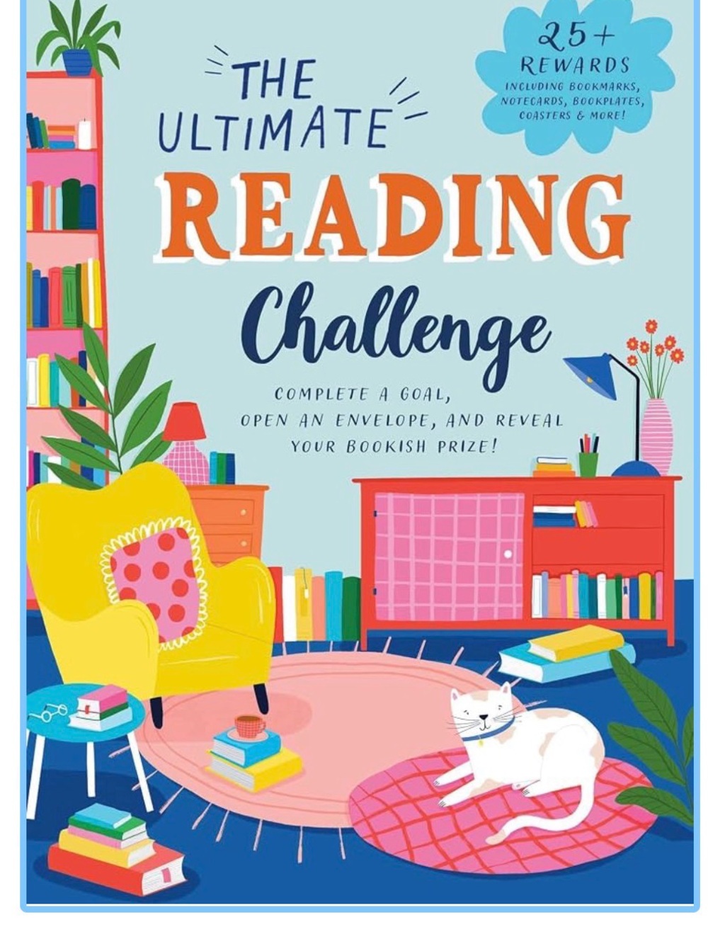 📚 The Ultimate Reading Challenge 25 Bookish Prizes Gift Set by Weldon Owen